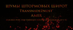22.10.22 | ШШШ + Transnadežnost' + AMER @Fish Fabrique