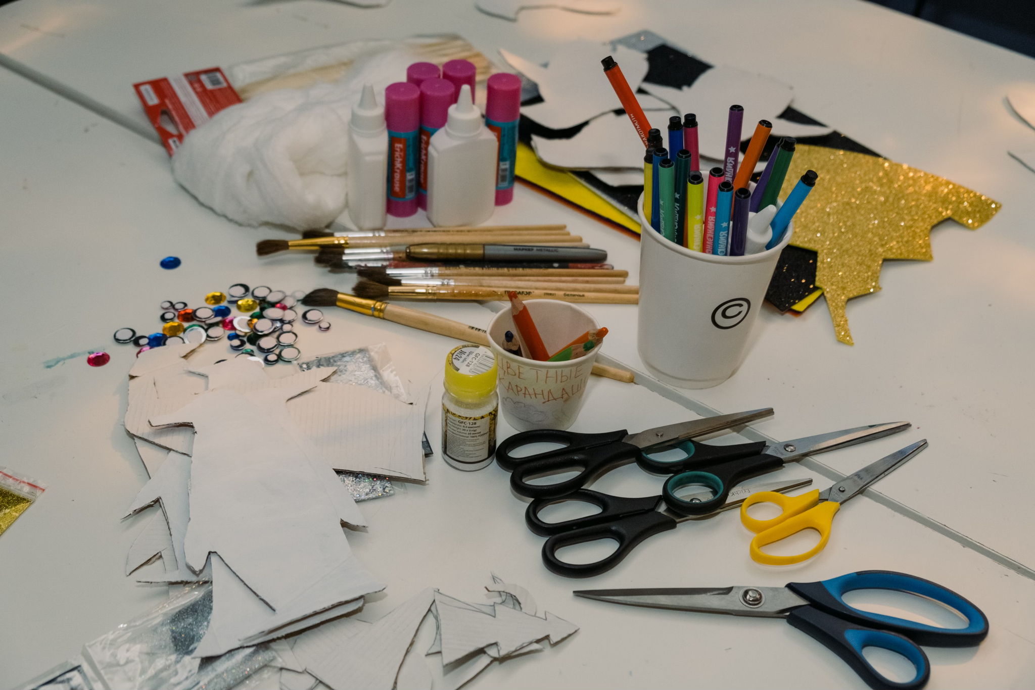 Отпечатки зимы. Ёлочные игрушки своими руками (8-12 лет)