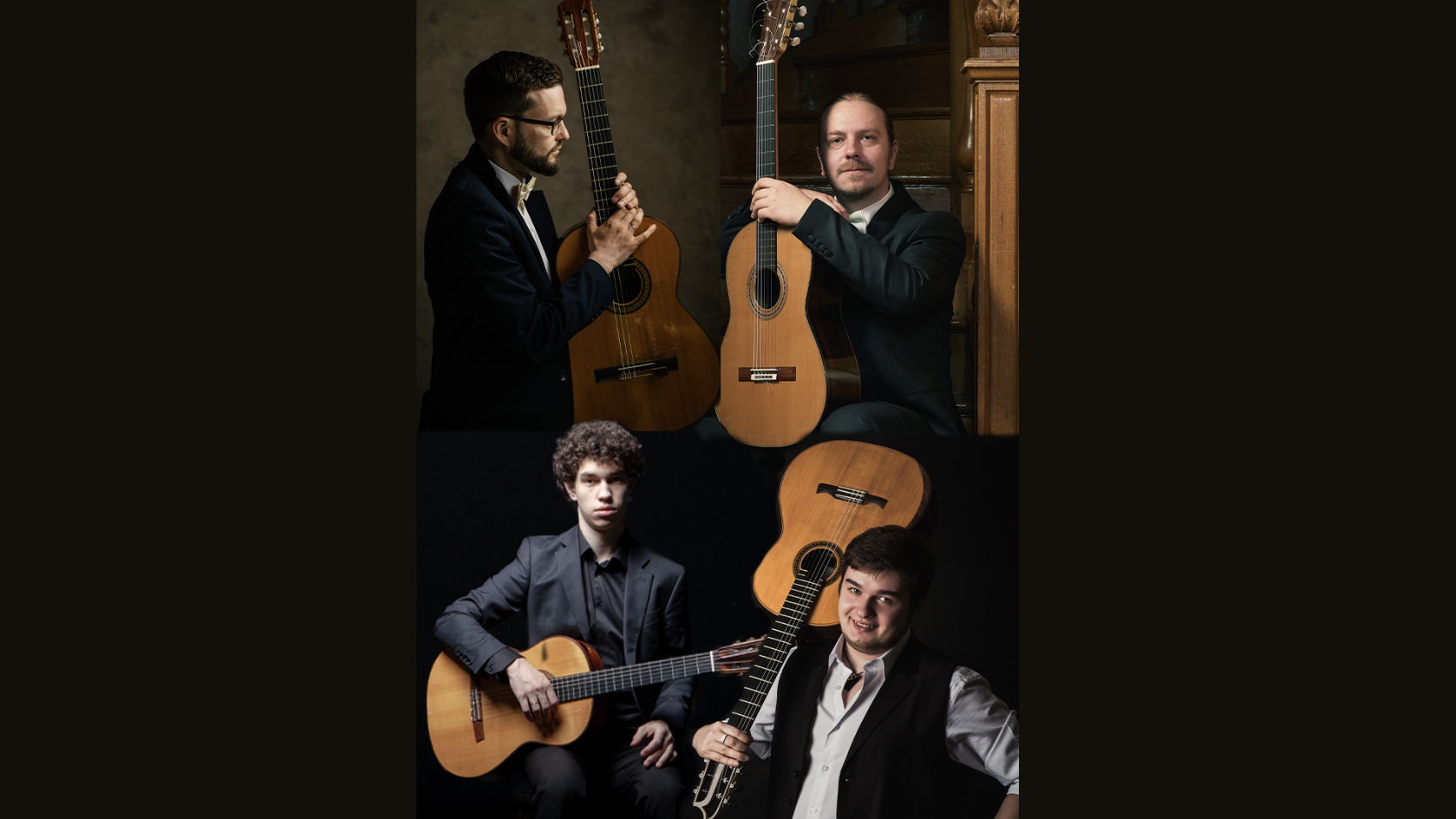 Классика и современность в четырёх гитарах