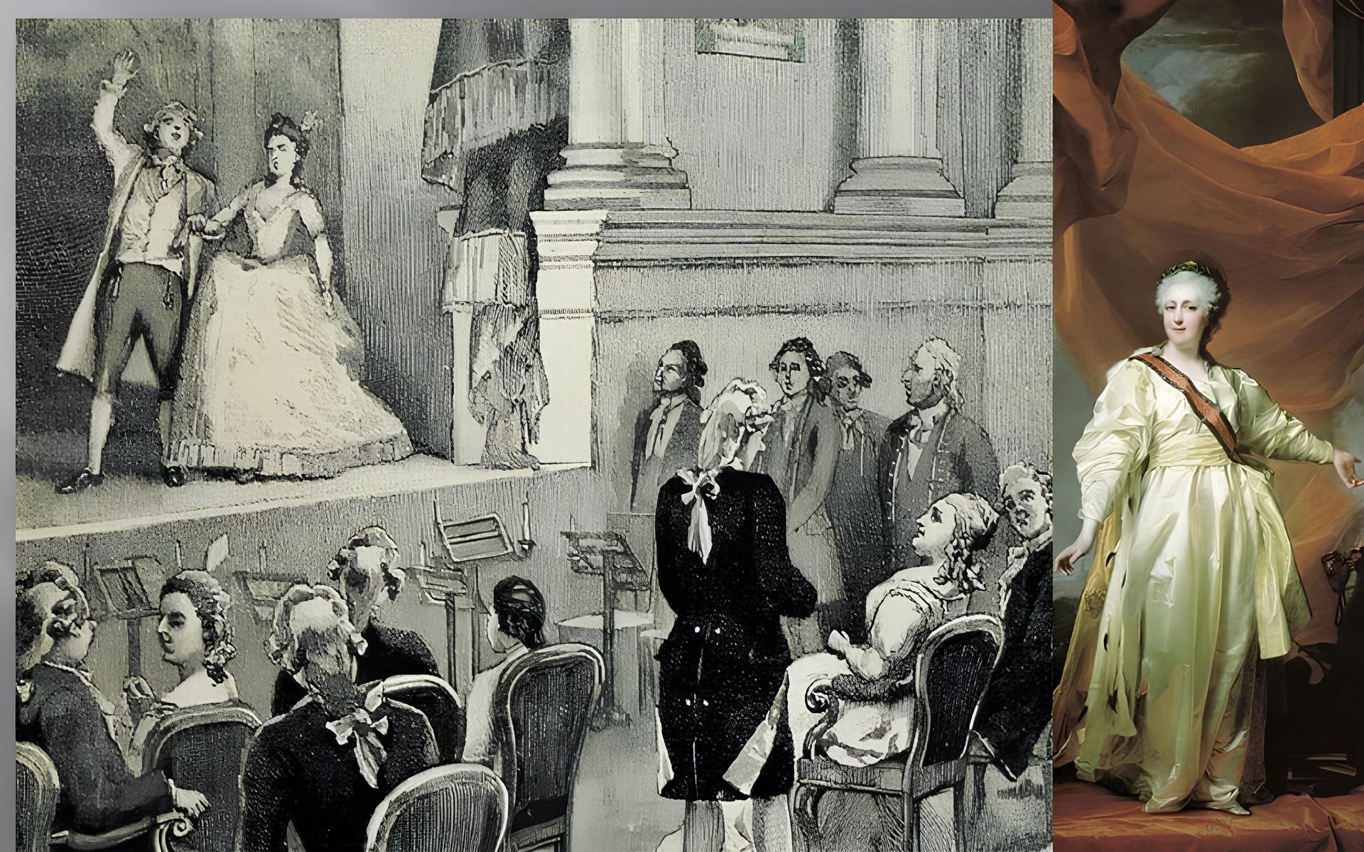 Лекция «Екатерина II, русское Просвещение и театр»