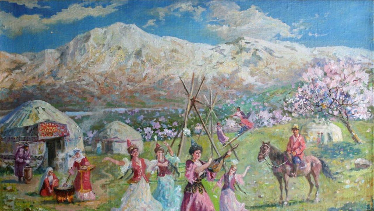 Весенняя мозаика Науруза