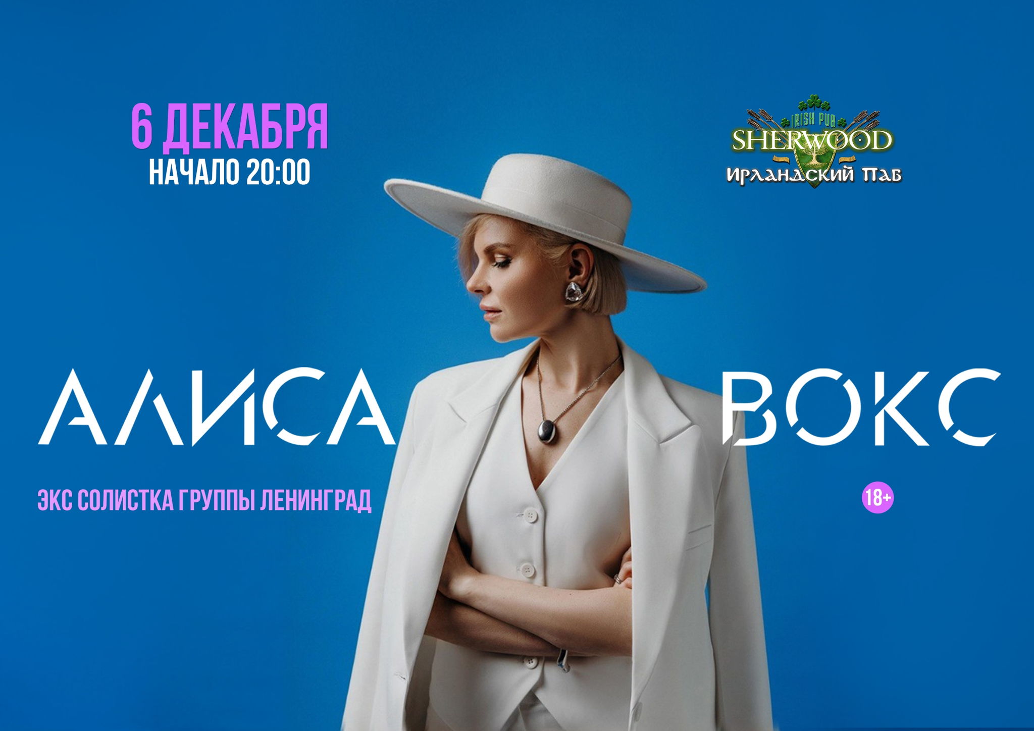 25 АЛИСА ВОКС, SHERWOOD PUB, МЫТИЩИ