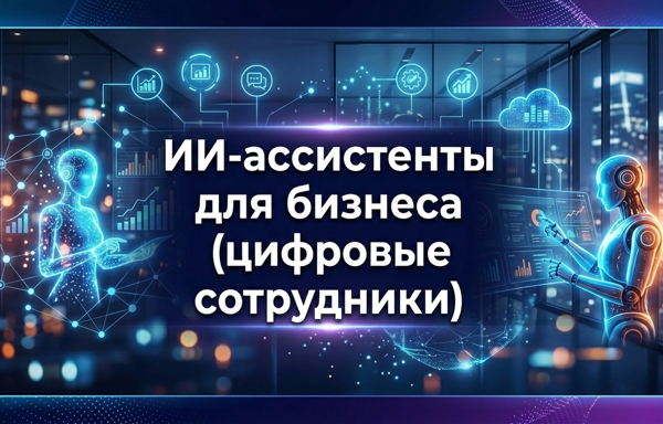 Бесплатный вебинар "ИИ-ассистенты для руководителей и специалистов: новые способы выполнения бизнес-процессов и задач"