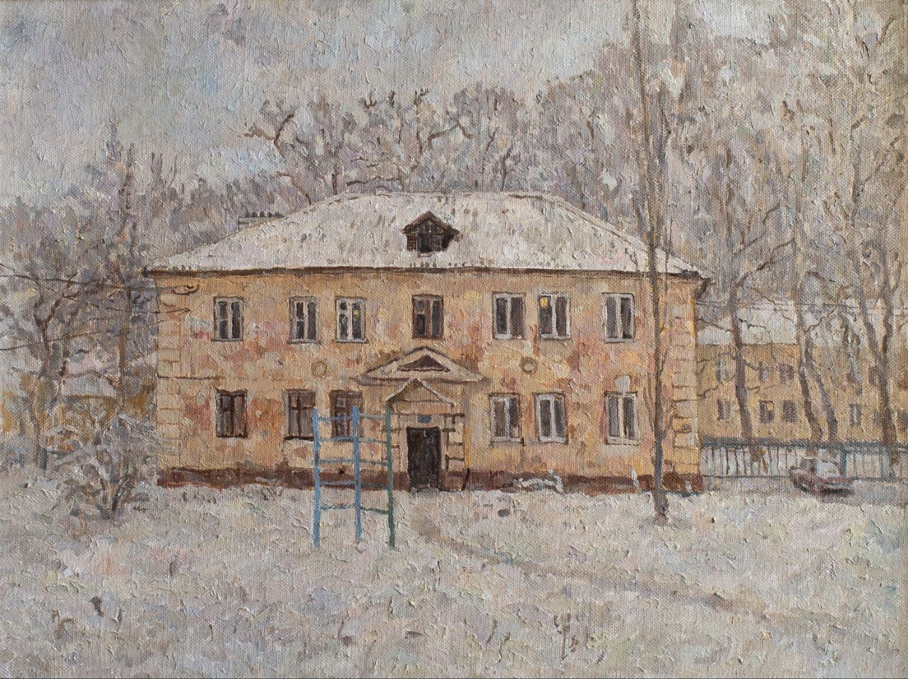 Мастер-класс «Зимний пейзаж» с Александрой Шевниной 16+