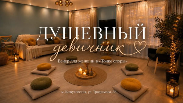 Душевный девичник в Студии Осознанности «Точка Опоры»