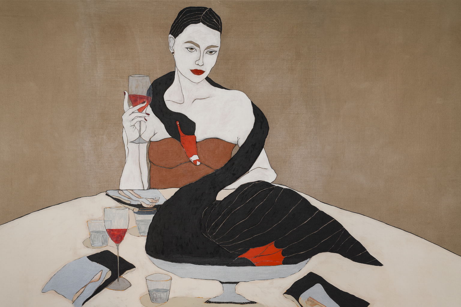 Artist Talk «Почему Леда съела лебедя?»