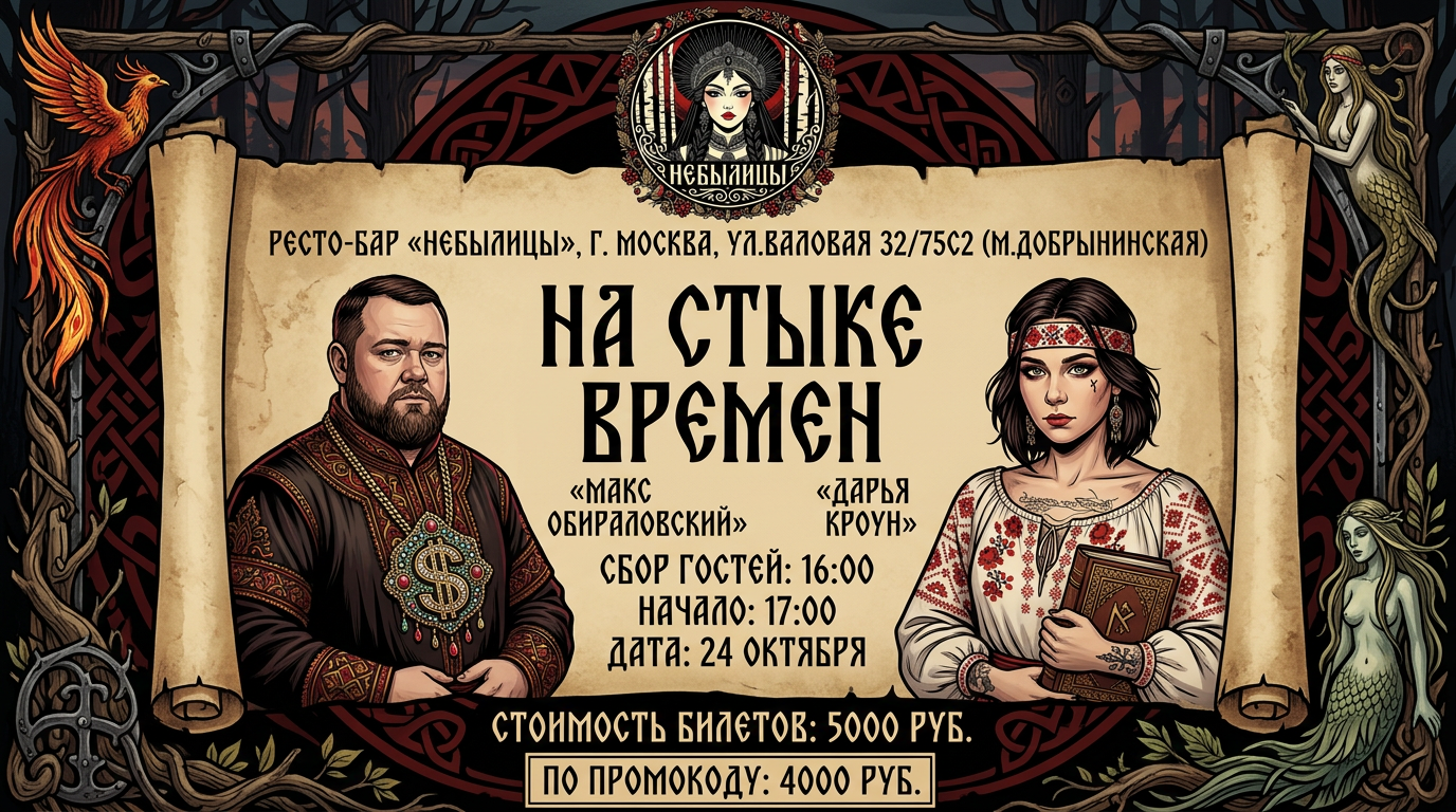 Фолк-метал опера «МЕСТЬ БОГОВ»