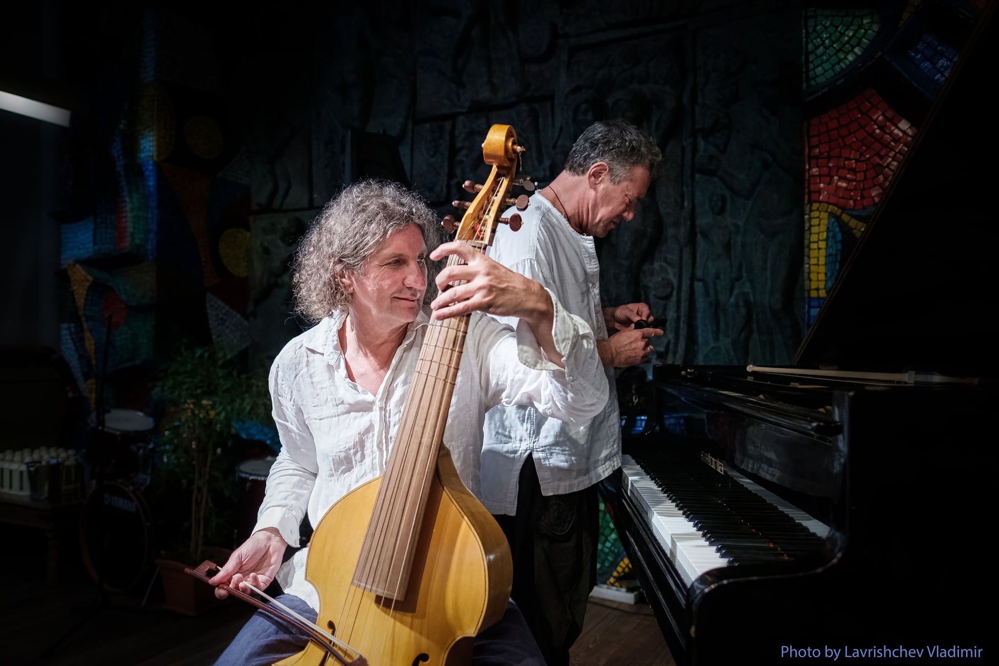 Леонид Фёдоров и Владимир Волков в ДК "Рассвет"