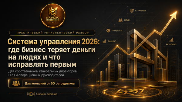 Система управления 2026: где бизнес теряет деньги на людях и что исправлять первым