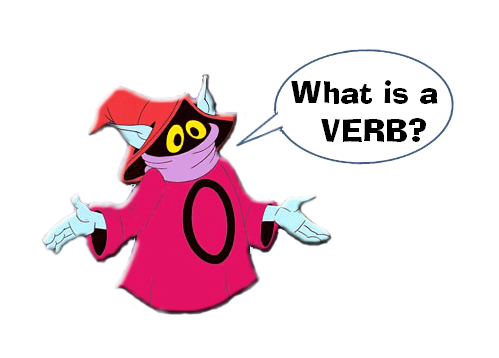 Wrong verbs