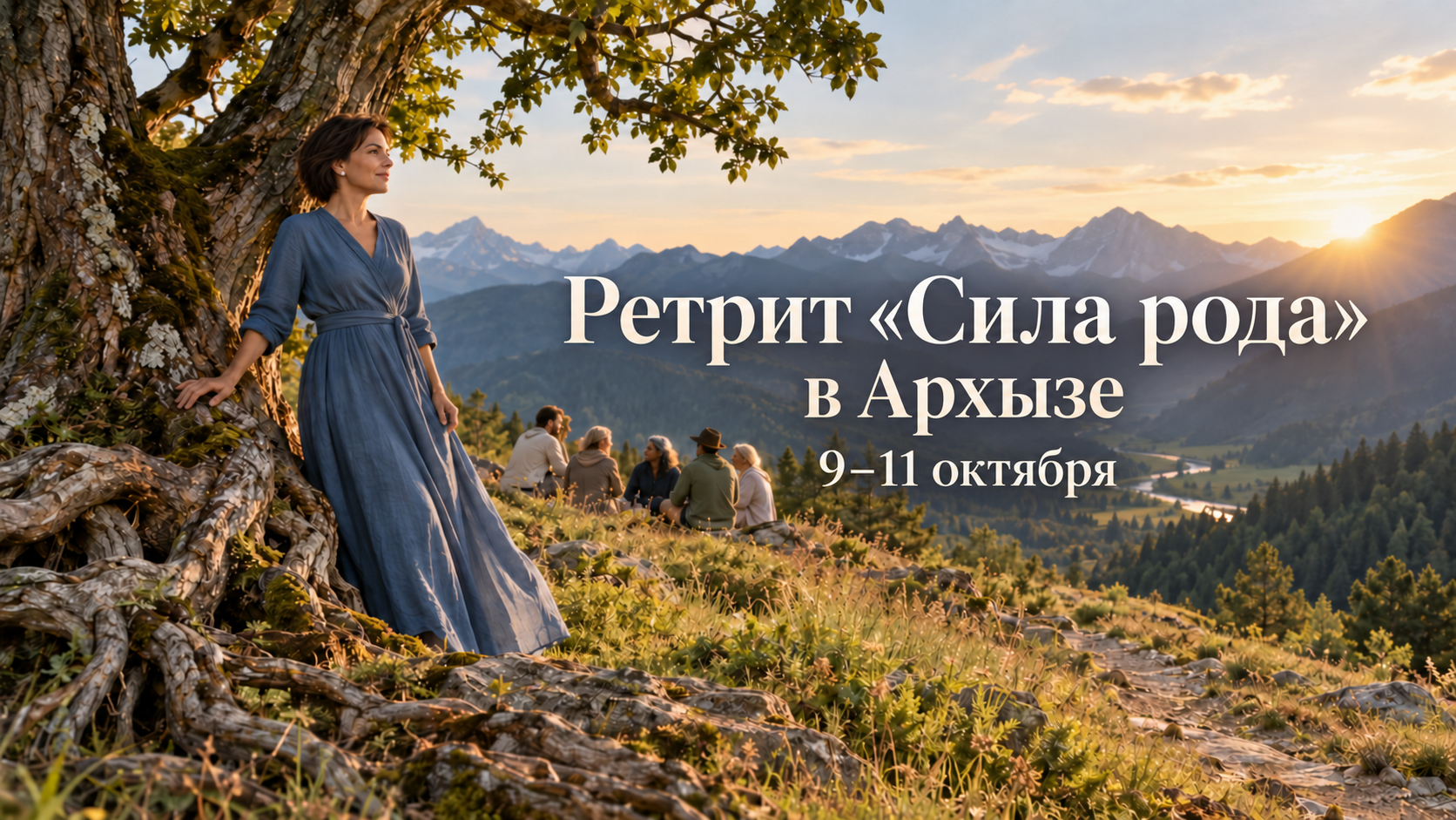 Почему вы до сих пор не живете своей жизнью? Ретрит «Сила рода» в Архызе