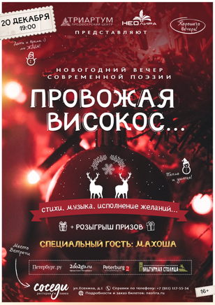 Новогодний вечер поэзии «Провожая високос...»