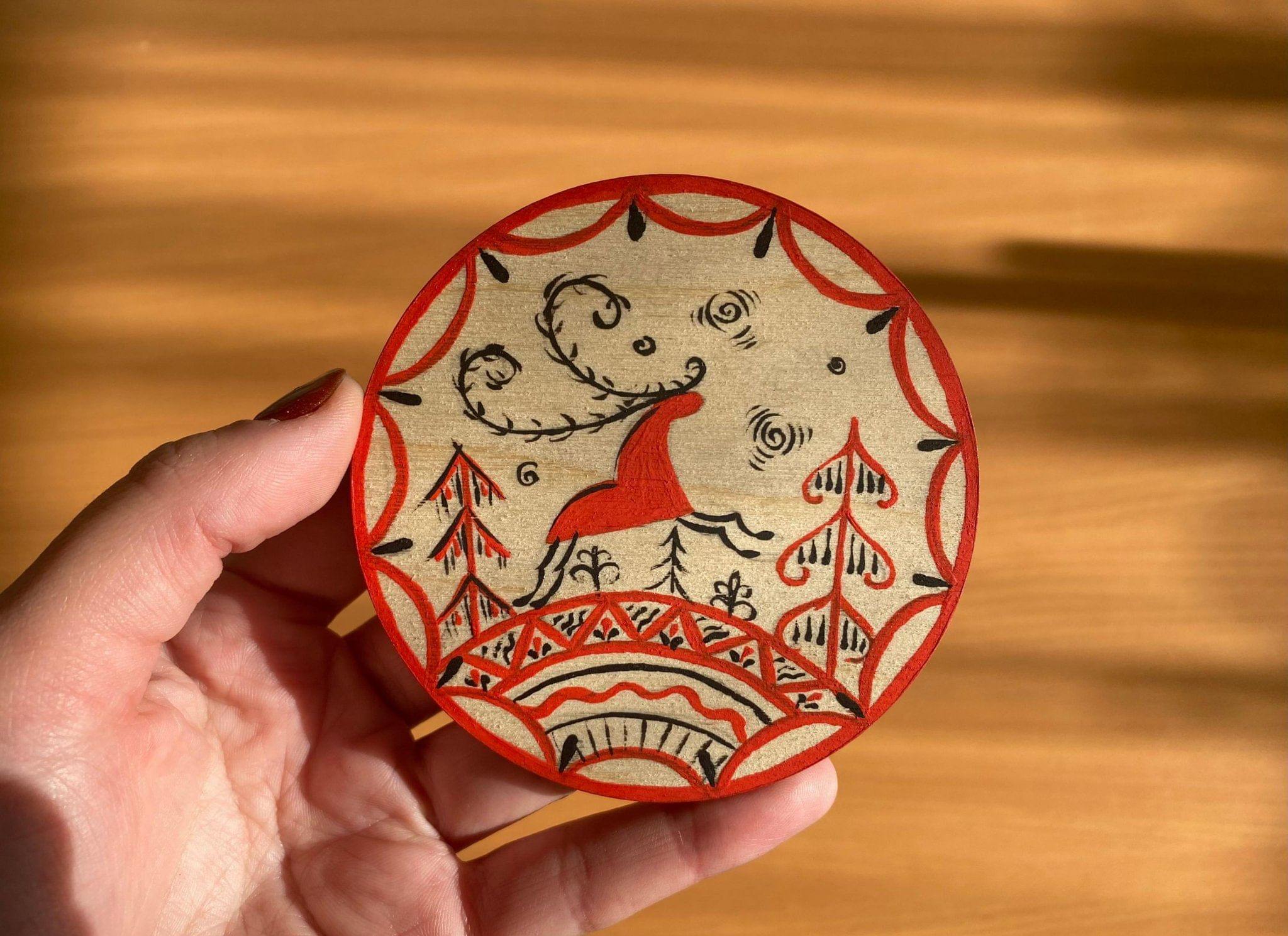 Мастер-класс «Мезенская роспись» из цикла «Живописная душа России»