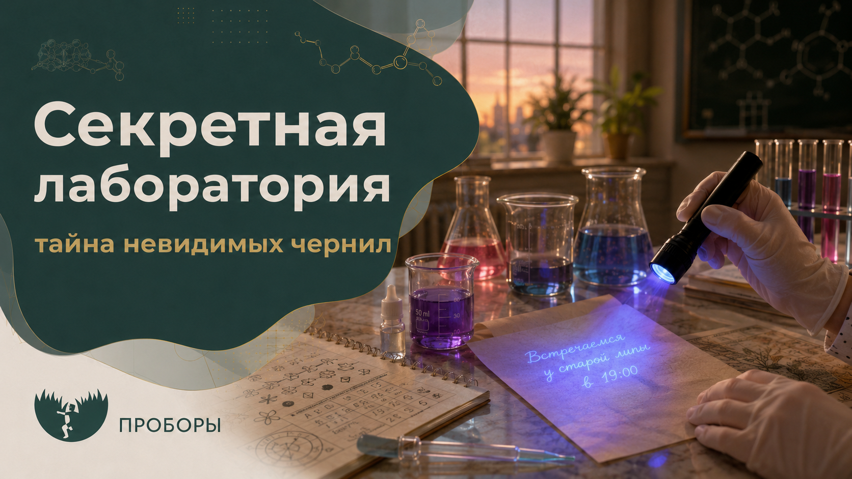 Секретная лаборатория: тайна невидимых чернил