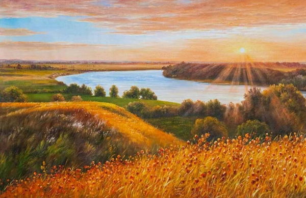 На бескрайних просторах России