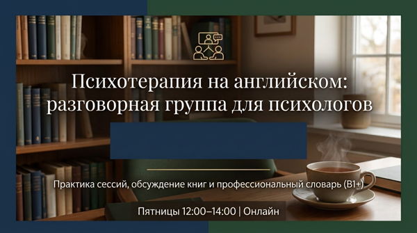 Lost in Therapy — English-speaking group for psychologists