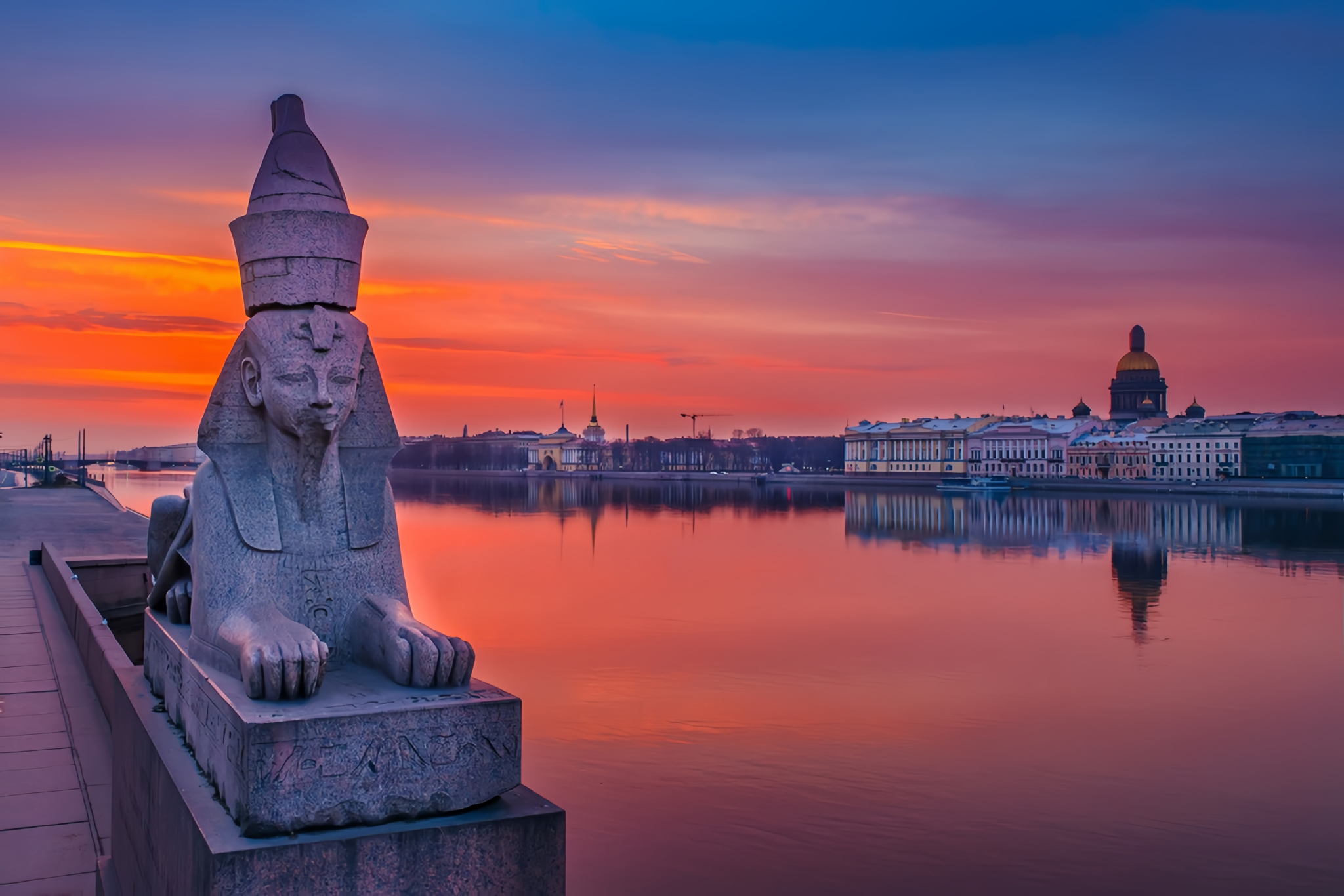 Ровесники Невы: древнеегипетские сфинксы в Санкт-Петербурге