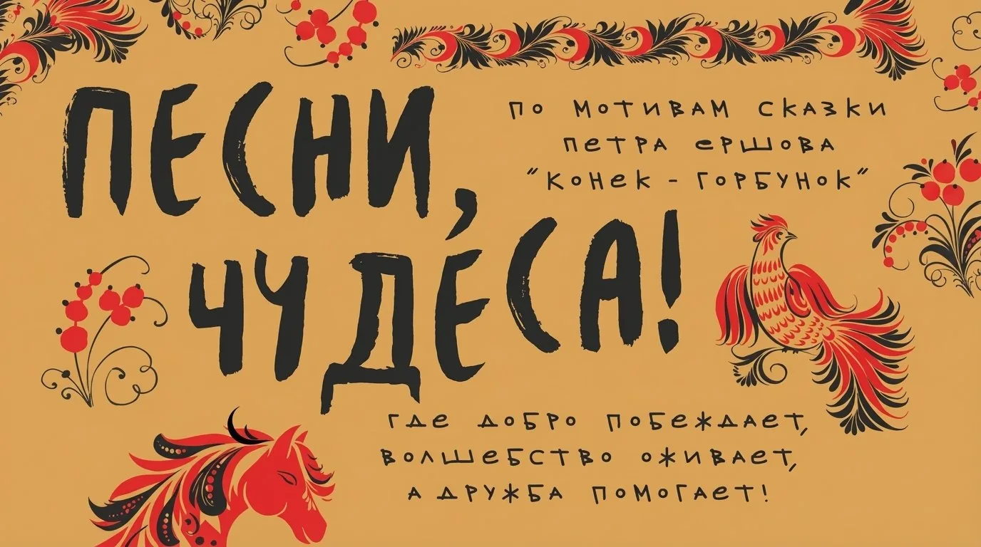 "Ложки, песни, чудеса" Сказка Ершова, которая живет в народе✨