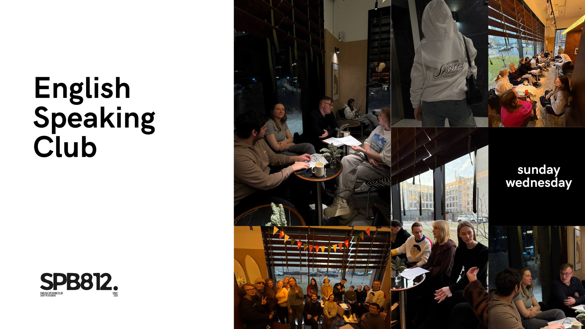 Speaking English club 812SPB