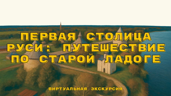Виртуальная экскурсия «Первая столица Руси. Путешествие по Старой Ладоге»