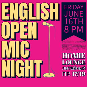 English Open Mic
