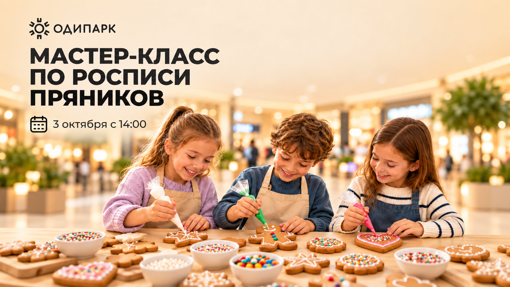 Мастер-класс по росписи пряников