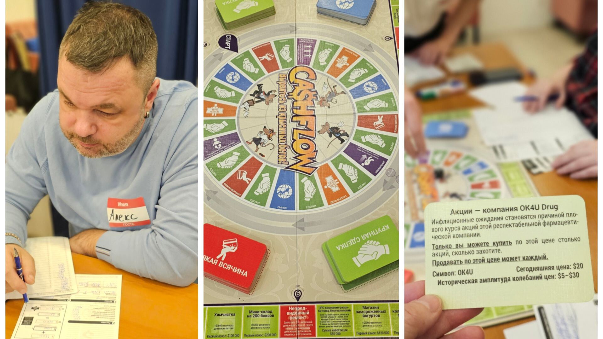 Бизнес-игра "Денежный Поток": Стратегия, Нетворкинг и Разбор полетов