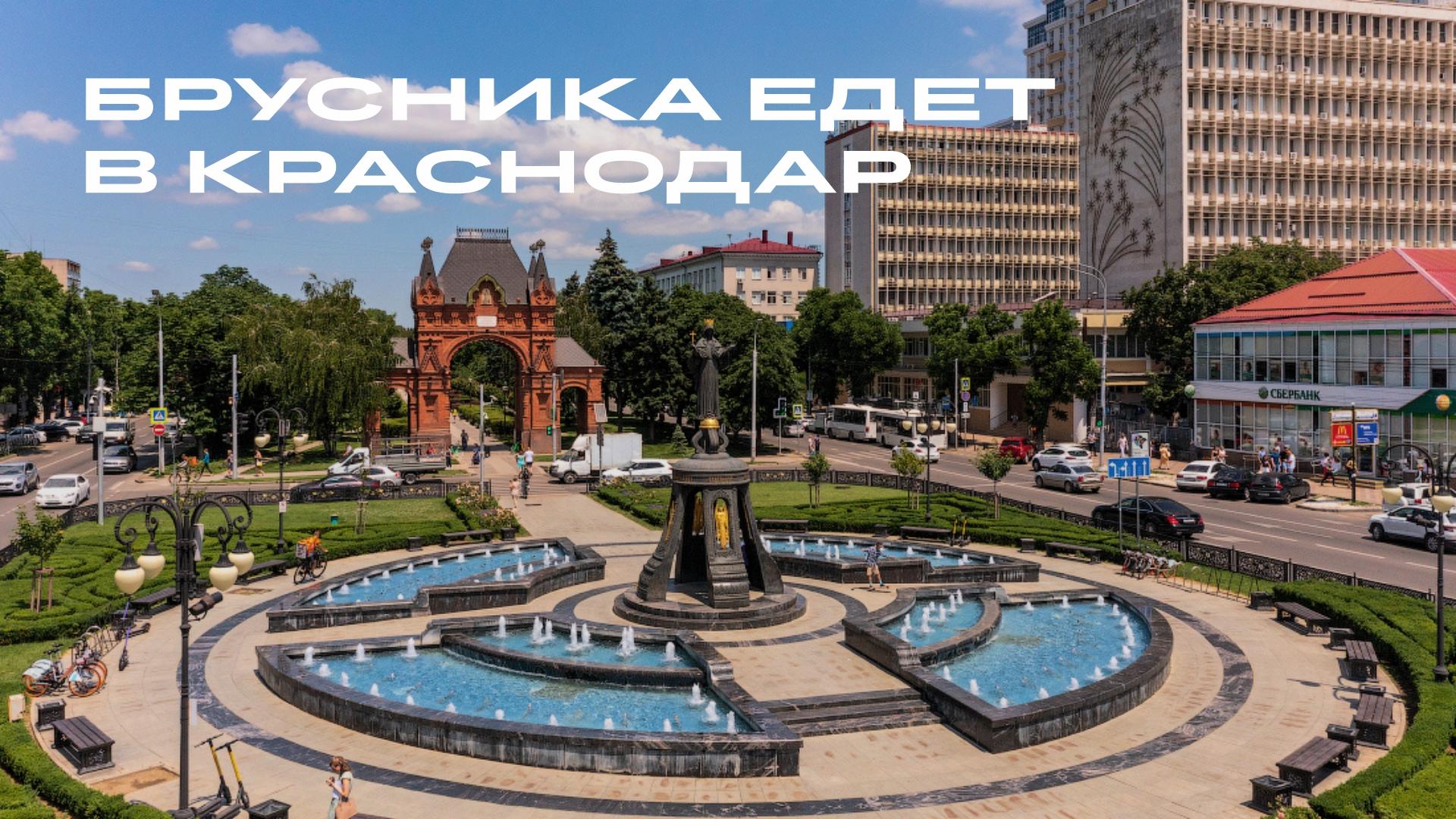 Брусника едет в Краснодар