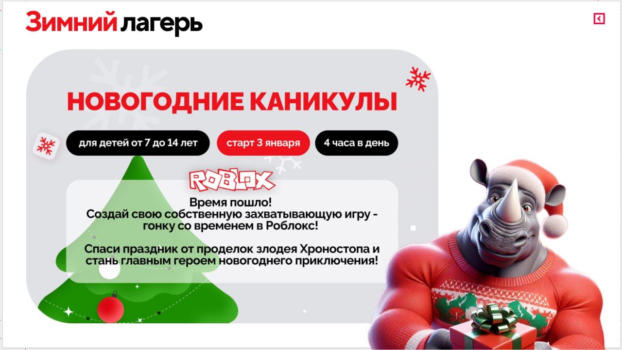 Зимний ИТ-клуб от академии Синергия