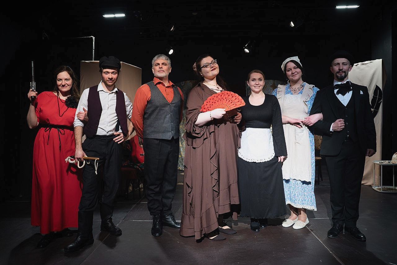 СПЕКТАКЛЬ «ДВЕ ШУТКИ ЧЕХОВА». ПО ПЬЕСАМ «ПРЕДЛОЖЕНИЕ» И «МЕДВЕДЬ»