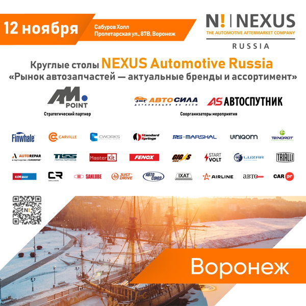 Круглый стол NEXUS Automotive Russia "Рынок автозапчастей. Актуальные бренды и ассортимент"