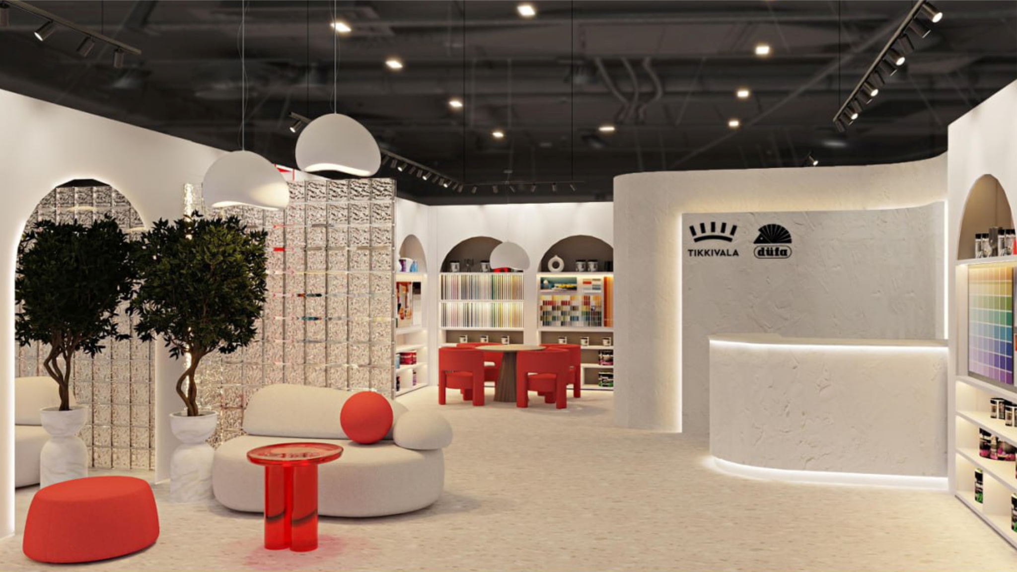 Tikkivala Х düfa: Открытие нового шоурума красок в Екатеринбурге