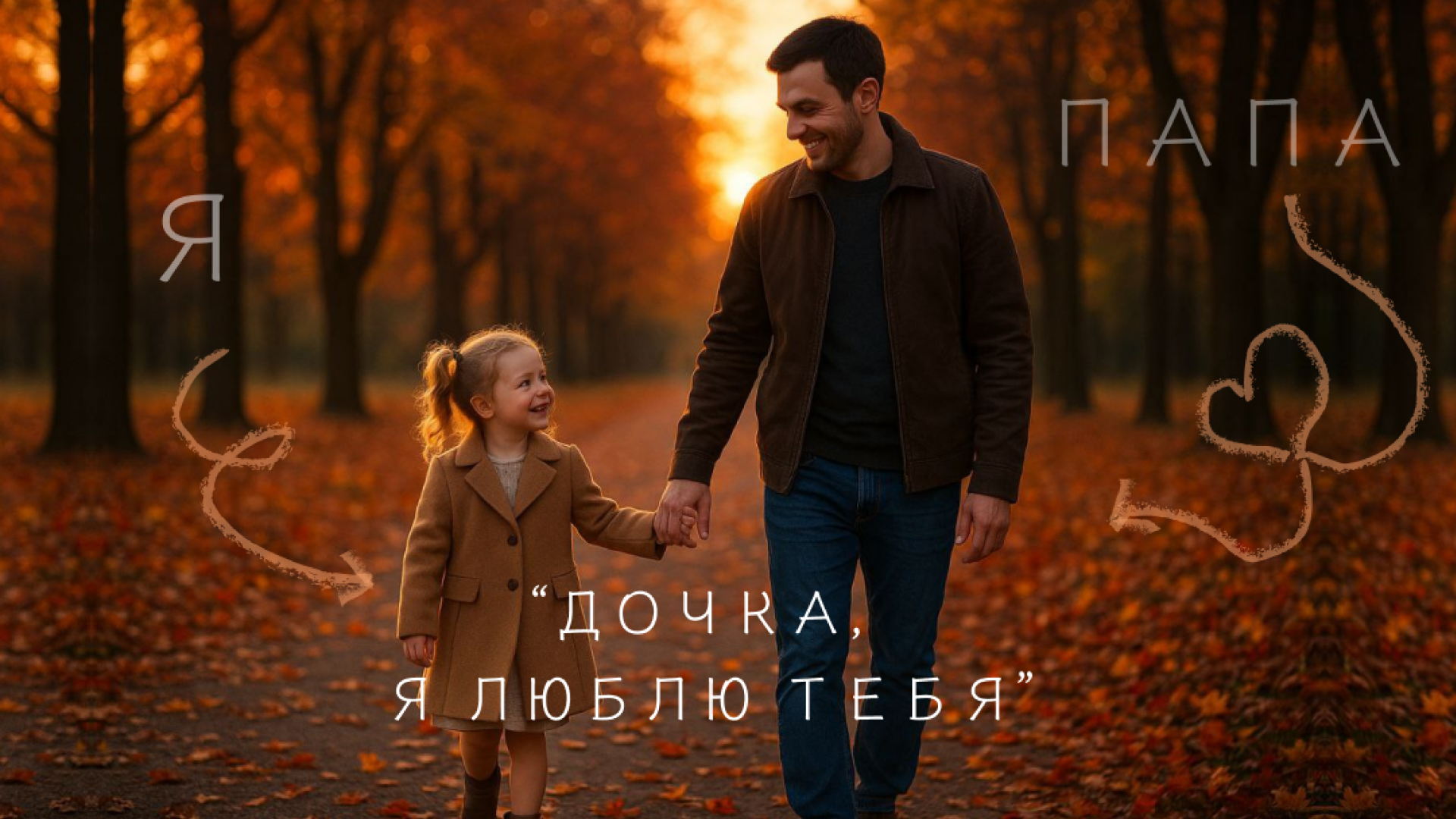 Дочка, я люблю тебя! Папа