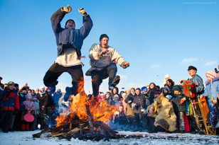 Масленичные гулянья в Великом Новгороде (1 день)