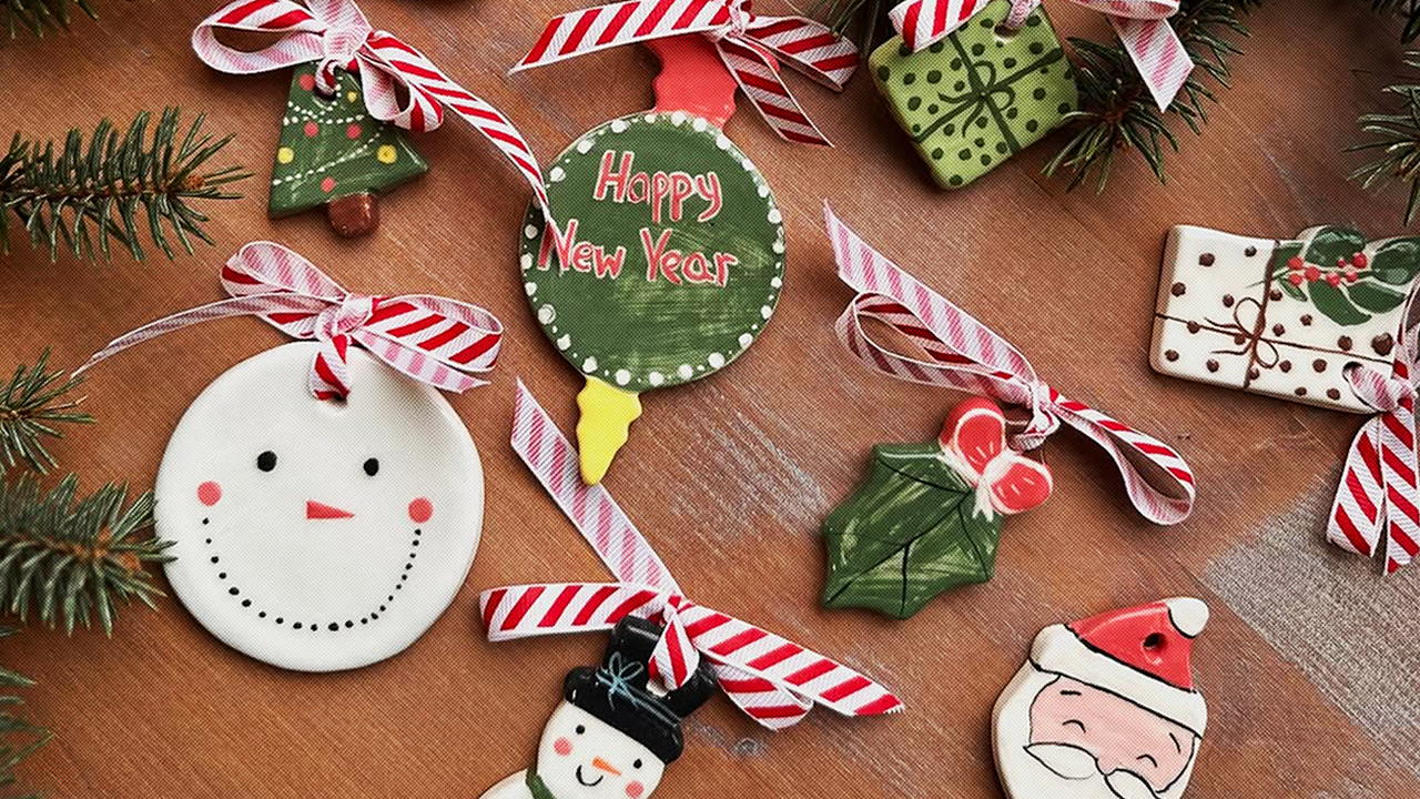 Интуитивная лепка: ёлочные игрушки к Новому году