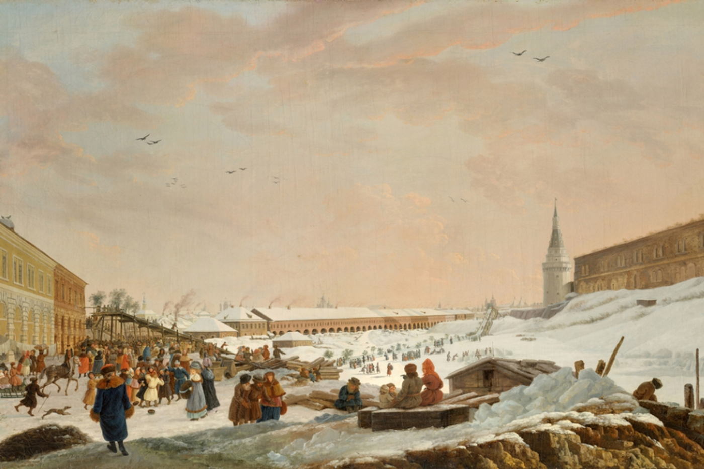 Новогодний мастер-класс «Зимняя прогулка»