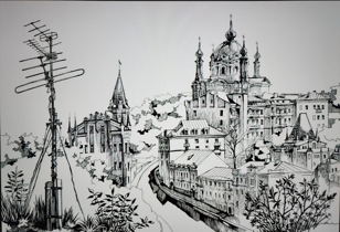 Мастер-класс по графической зарисовке