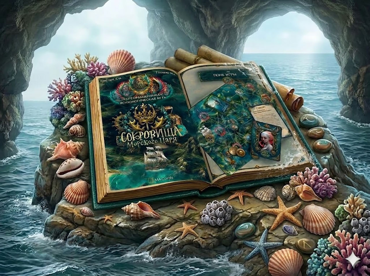 Психологическая игра "Сокровища Морского Царя"