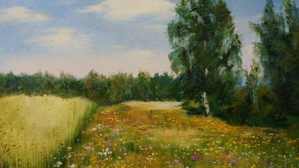 Мастер класс на холстах