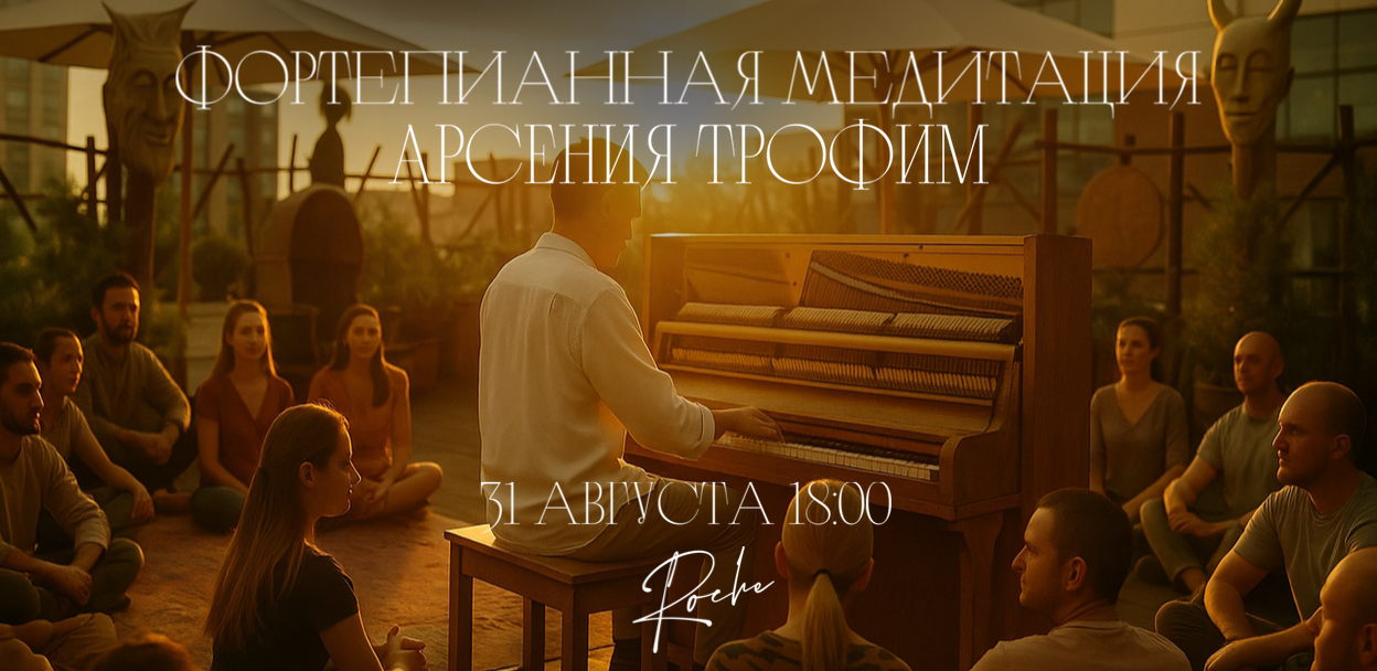 Фортепианная медитация Арсения Трофим в особняке Madame Roche