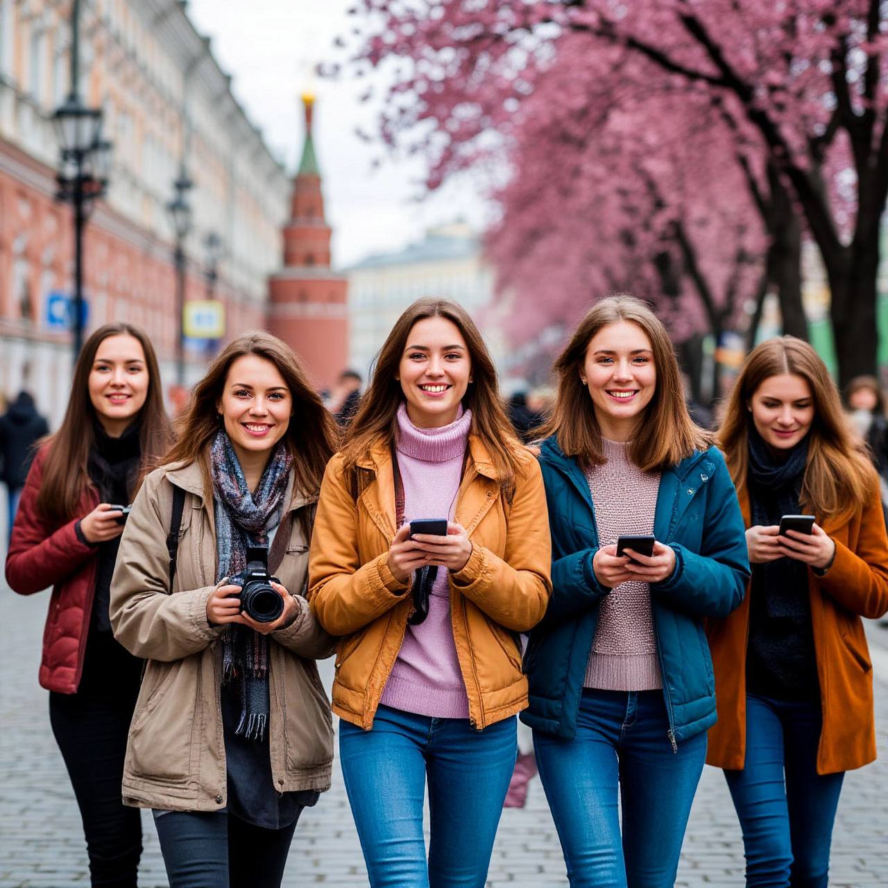 Фотопрогулка по весенней москве (с мастер-классом)