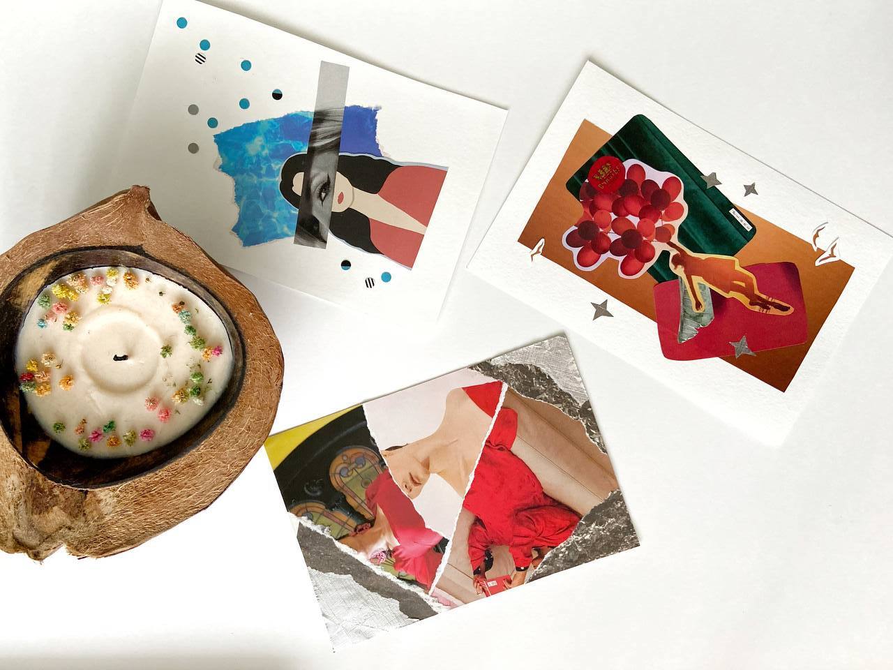 Хюгге-встреча "Коллажный автопортрет"