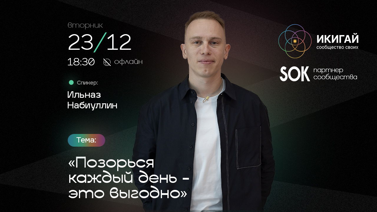 Предновогодний Business Networking вечер с Ильназом Набиуллиным