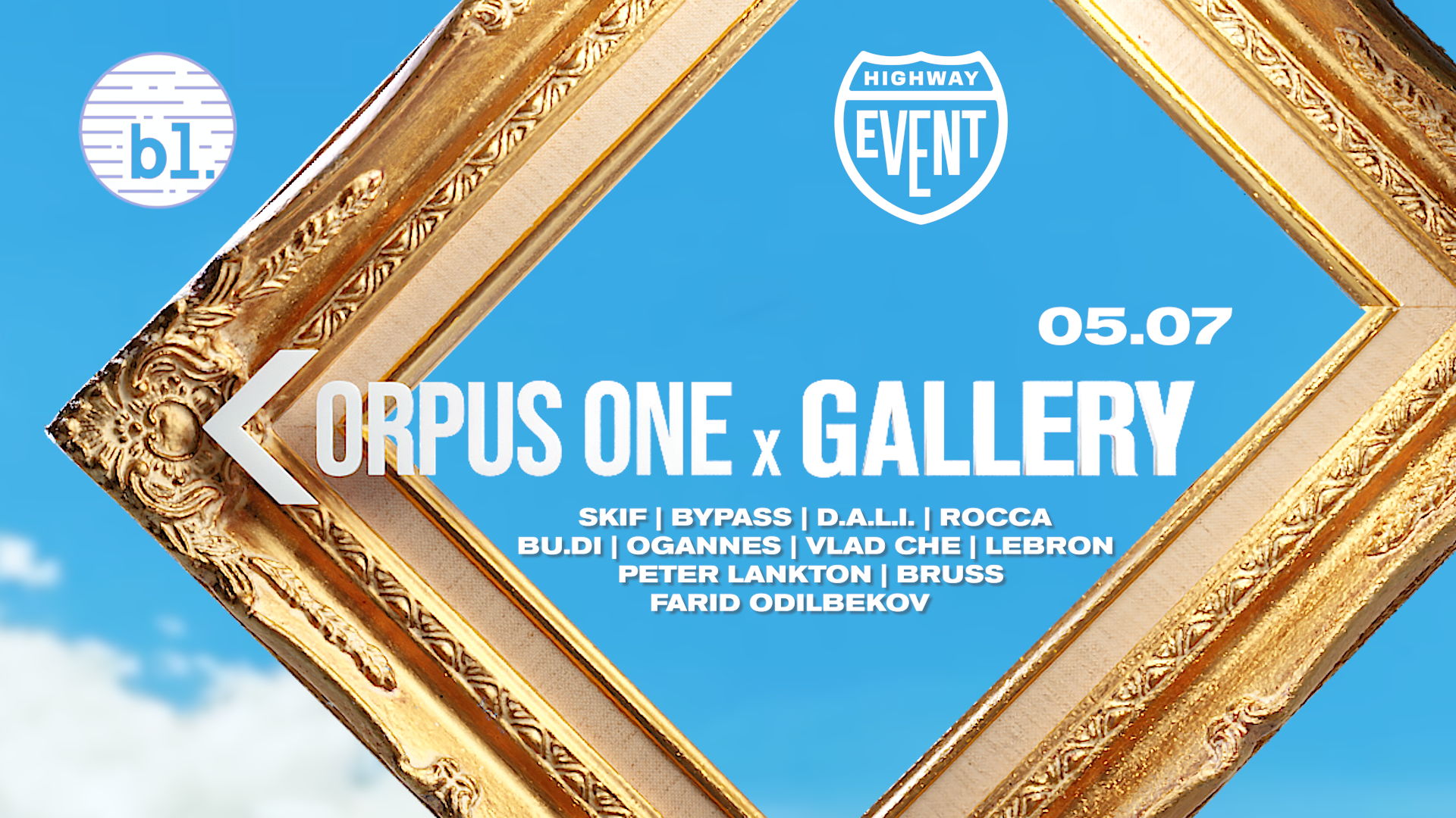 CORPUS ONE x ГАЛЕРЕЯ @ BLANC