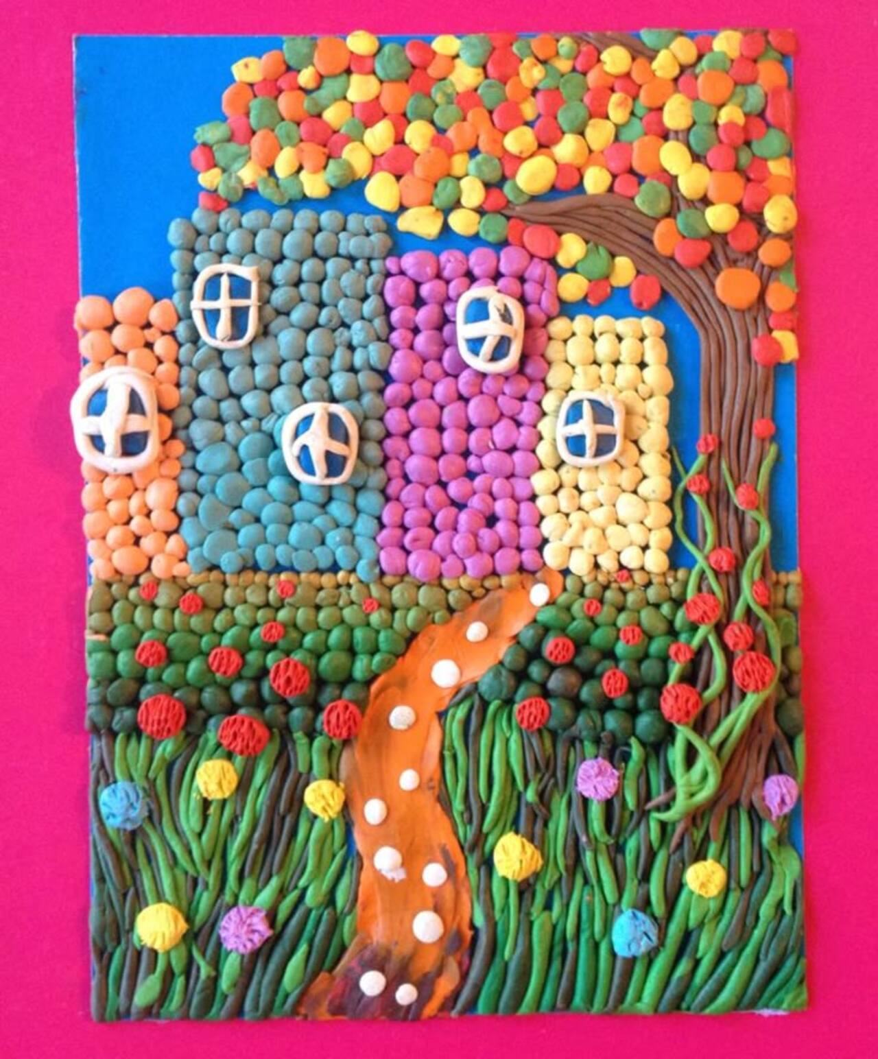 Мастер-класс «Пластилиновая картина»