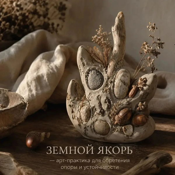 ЗЕМНОЙ ЯКОРЬ арт-практика для обретения опоры и устойчивости