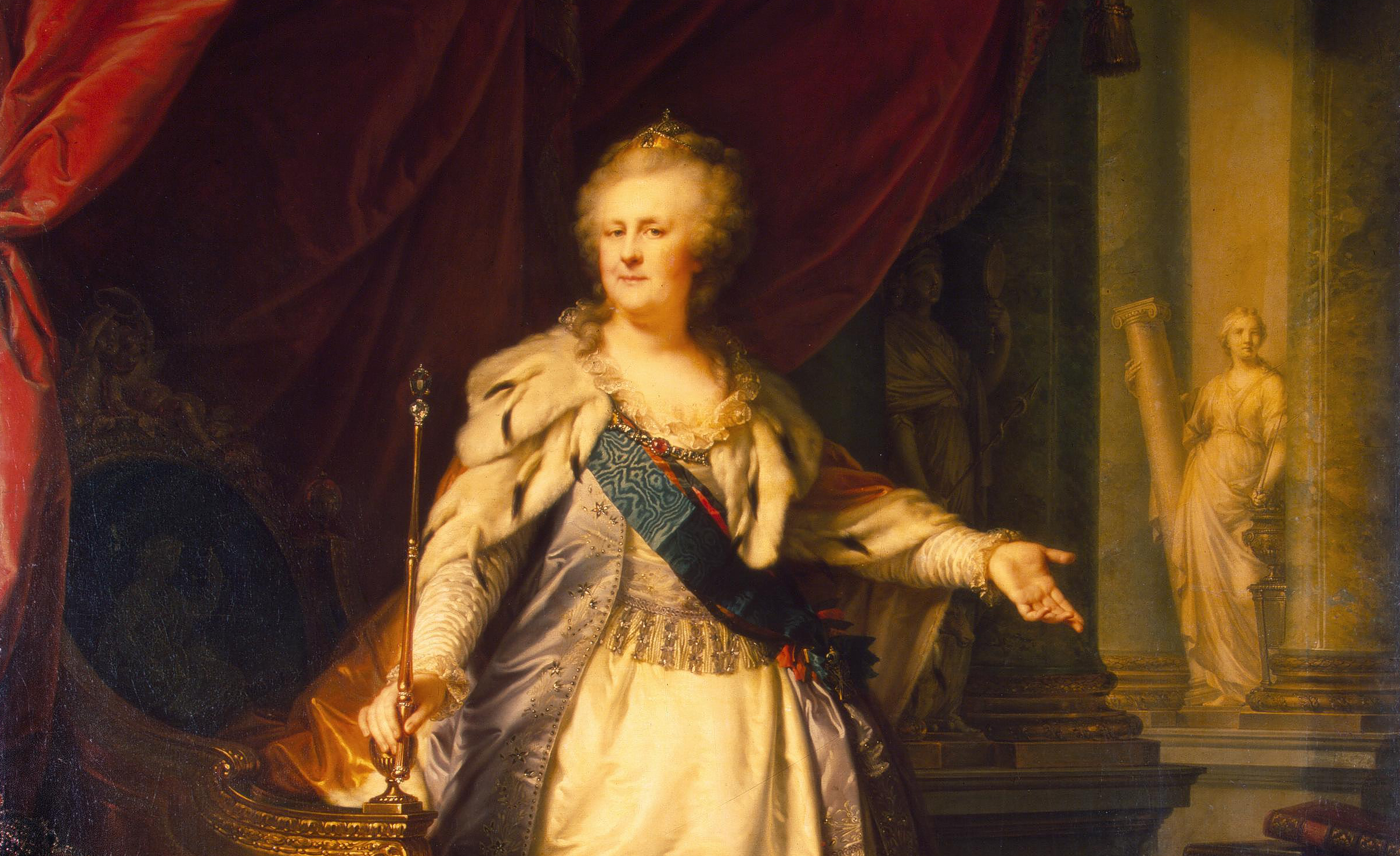 Иоганн Баптист лампи (старший) - портрет императрицы Екатерины