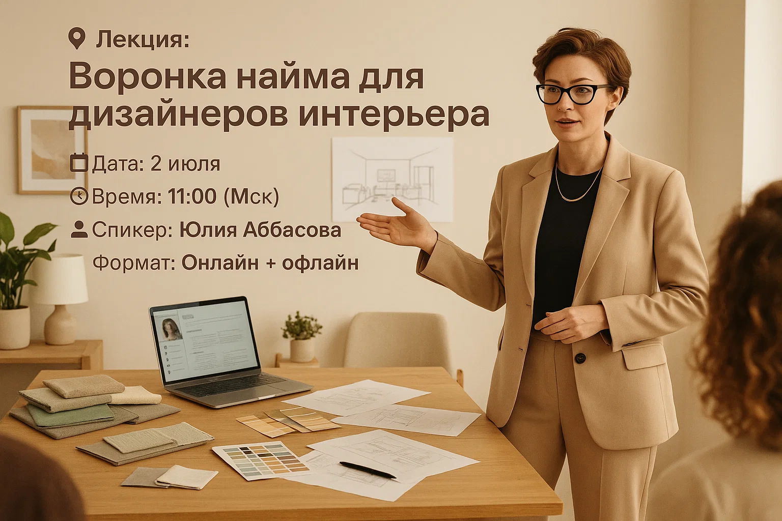 Лекция для дизайнеров интерьера: Воронка найма — как выстроить сильную команду