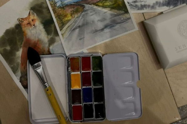 Мастер-класс по акварели (12+)