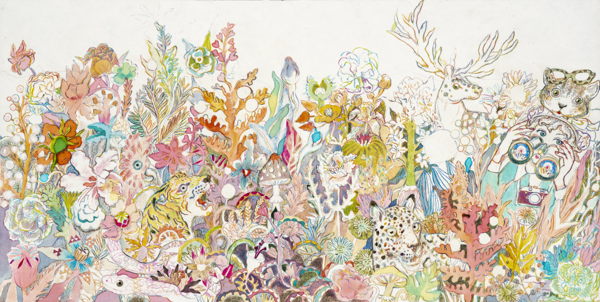 Вернисаж выставки «Кроличья норка в вишнёвом саду»